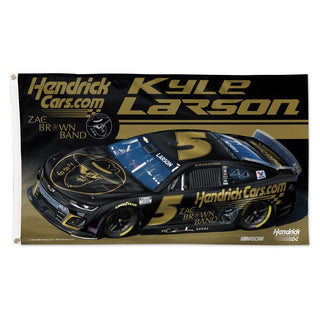 Kyle Larson #5 ZBB Racing 3x5 Deluxe NASCAR Flag – Double-Sided Premium Banner