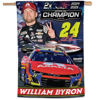 William Byron Vertical Flag 28" x 40" – 1-Sided Officially Licensed