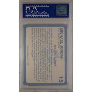Michael Jordan 1989 North Carolina Collegiate Collection #15 PSA 9 – UNC Basketball Card