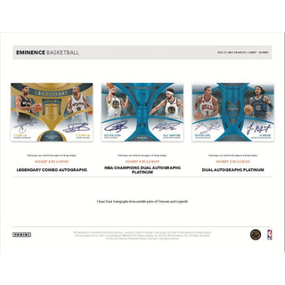 2024-25 Panini Eminence Basketball Hobby Case