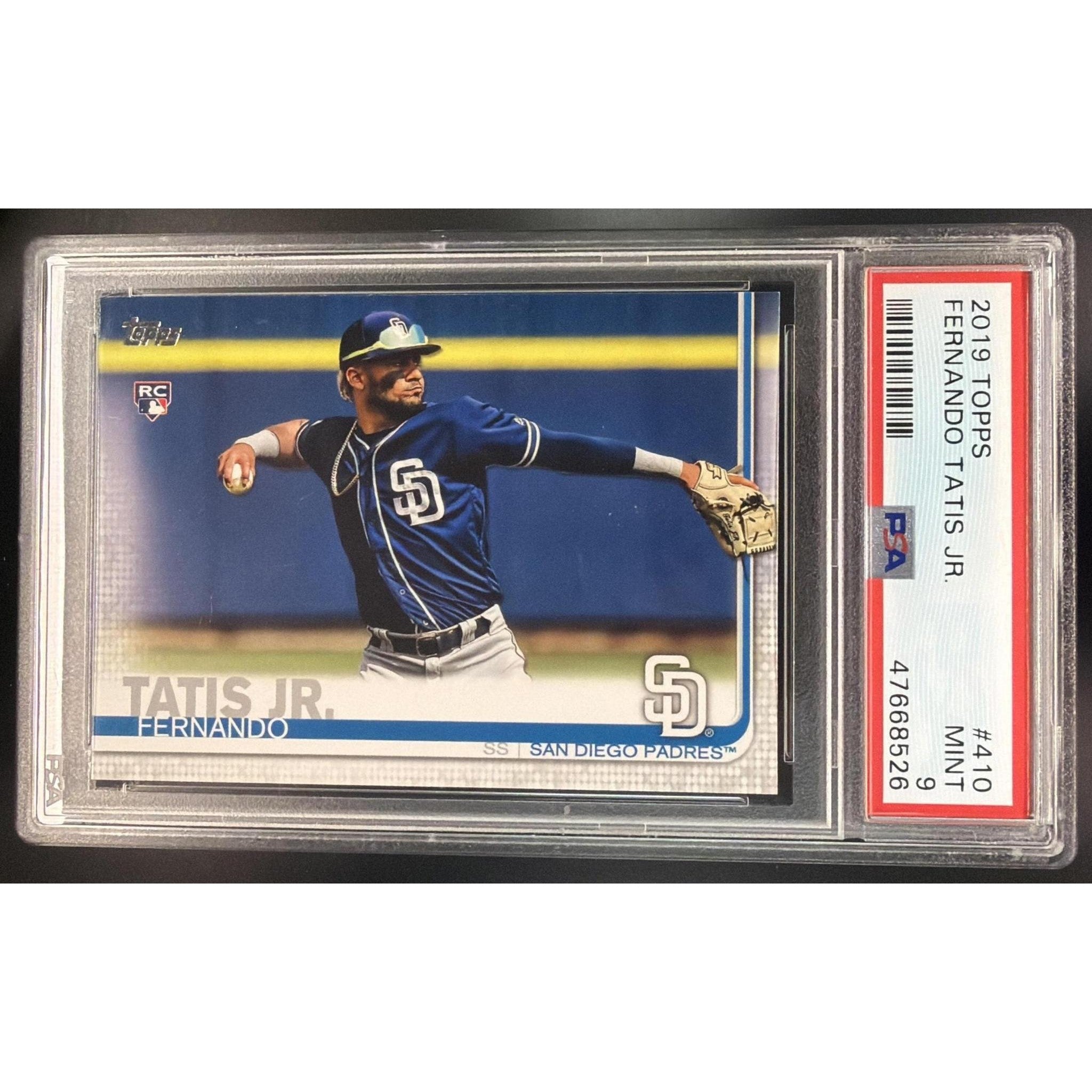 Fernando Tatis Jr. 2019 Topps #410 PSA 9