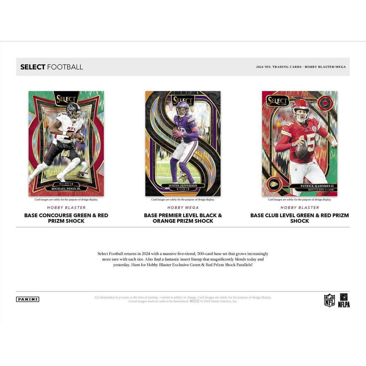 2024 Panini Select Football Hobby Blaster Box