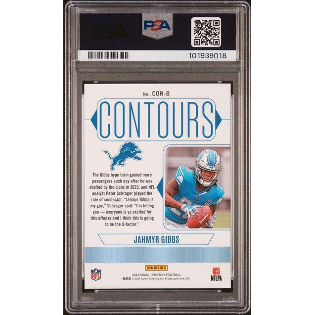 2023 Phoenix Jahmyr Gibbs Contours PSA 9