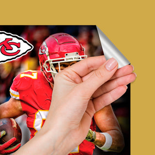 Travis Kelce - RealBig Spike Collection - Official NFL - Kansas City Chiefs - Reusable Vinyl Wall Decals