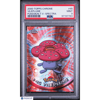 pokemon vileplume card Pokémon TCG Vileplume #45 Pokémon T.V.-Spectra PSA 9 – CARDIACS Sports & Memorabilia