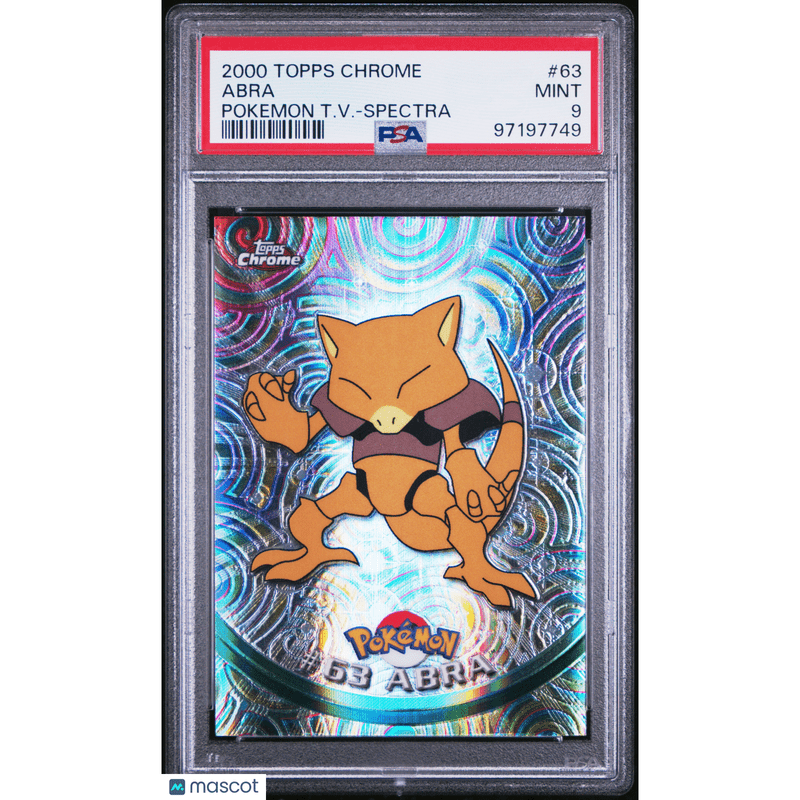 Pokmon TCG Abra #63 Pokemon T.V.-Spectra PSA 9 CARDIACS Sports & Memorabilia Pokmon TCG Abra #63 Pokemon T.V.-Spectra PSA 9 CARDIACS Sports & Memorabilia