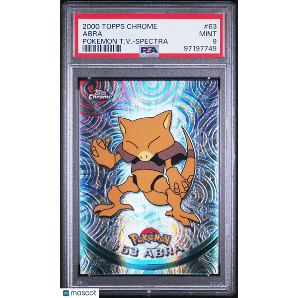 PSA9 AR 50枚　① Pokémon TCG Abra #63 Pokemon T.V.-Spectra PSA 9 – CARDIACS Sports