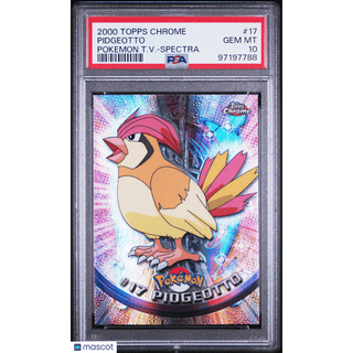 Pokémon TCG Pidgeotto #17 Pokémon T.V.-Spectra PSA 10