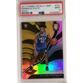 Markelle Fultz 2017 Panini Totally Certified Gold #101 PSA 9