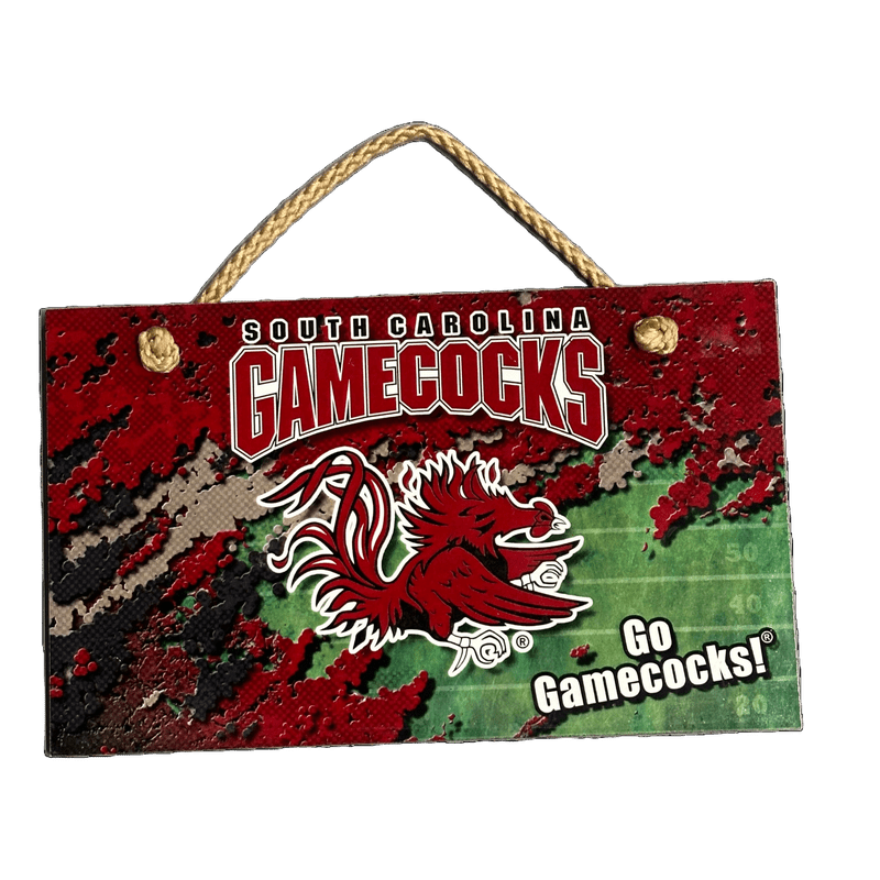 Wood Sign: South Carolina Gamecocks