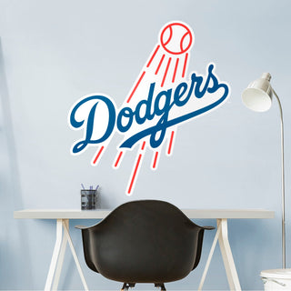 Los Angeles Dodgers - RealBig Logo Collection - Official MLB - Reusable Vinyl Wall Decals