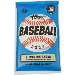 2023 Topps Heritage High Number Baseball Hobby Pack