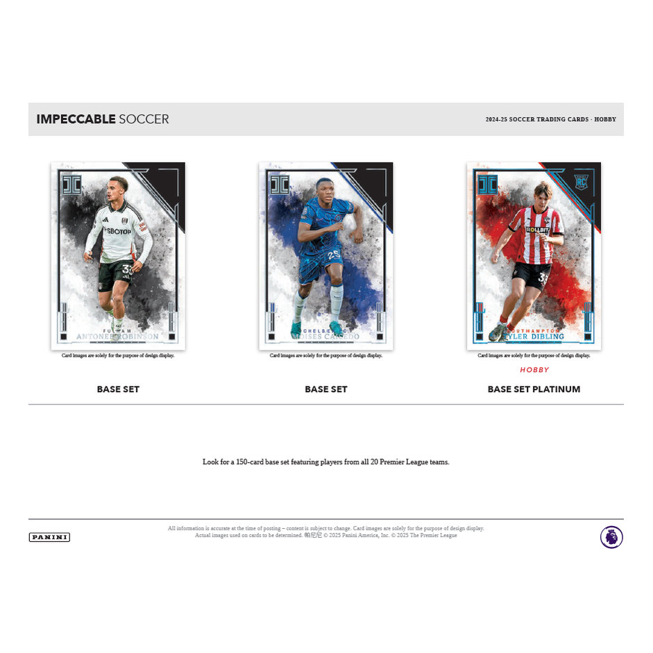 2024-25 Panini Impeccable Soccer Hobby