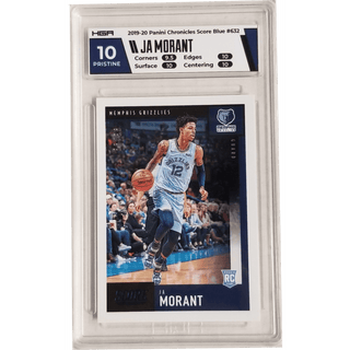 Ja Morant 2019-20 Panini Chronicles Score Blue #632 HGA 10
