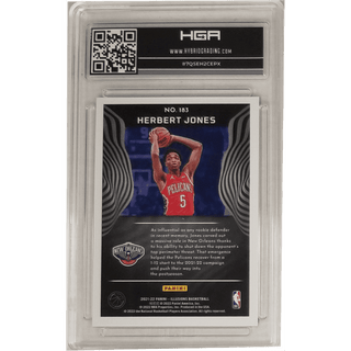 Herbert Jones: 2021-22 Panini Illusions Rookies #183 HGA 9.5