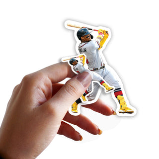 Ronald Acuña Jr. - 5 Player Minis Mixed Sizes - Official MLB - Atlanta Braves - Reusable Vinyl Decals