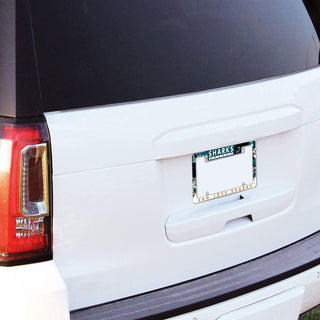 Coastal Carolina University Chanticleers Metal License Plate Frame Chrome Tag Cover 12x6 Inch Alternate Design