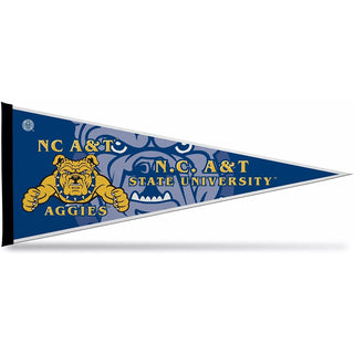North Carolina A&T Aggies Soft Felt Pennant – 12" x 30"