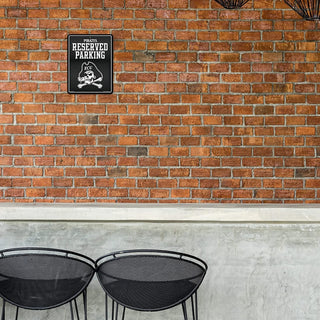 East Carolina University Pirates ECU Metal Parking Sign, Carbon Fiber Design 8.5x11 Inch