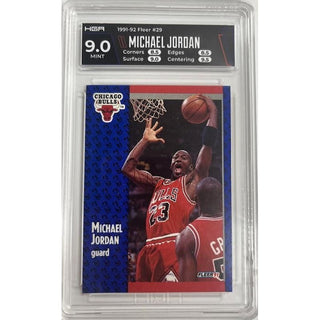 Michael Jordan: 1991-92 Fleer #29, HGA: 9.0