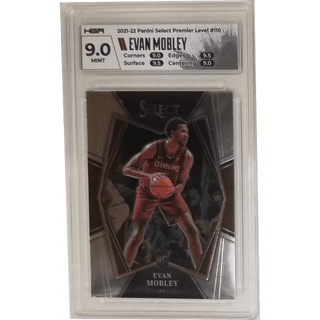 Evan Mobley: 2021-22 Panini Select Premier Level #110 HGA 9.0