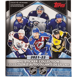 2021-22 Topps NHL Sticker Book