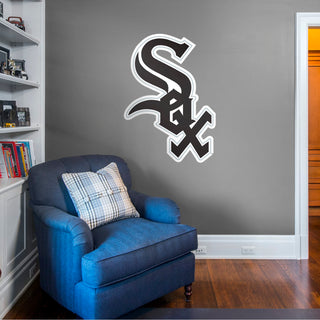 Chicago White Sox - RealBig Logo Collection - Official MLB - Reusable Vinyl Wall Decals