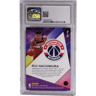 Rui Hachimura: 2020-21 Panini Recon Red #151 CSG 9