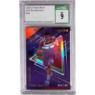 Rui Hachimura: 2020-21 Panini Recon Red #151 CSG 9