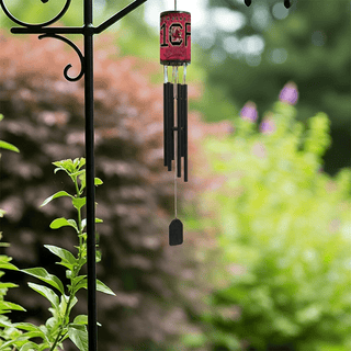 South Carolina Gamecocks Wind Chime – 33" Matte Black Finish