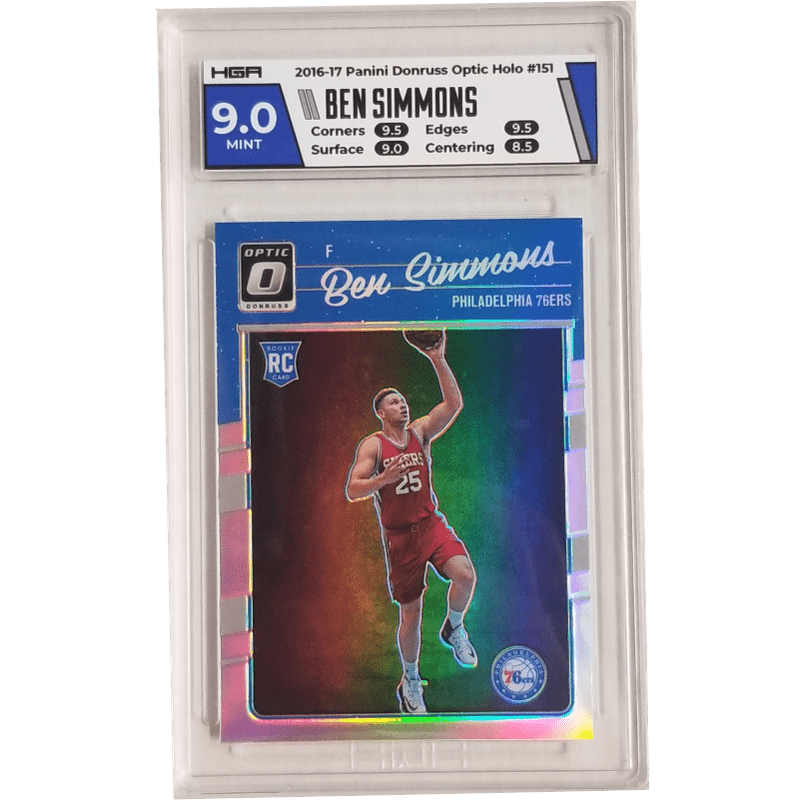 Ben Simmons: 2016-17 Panini Donruss Optic Holo #151 HGA 9.0