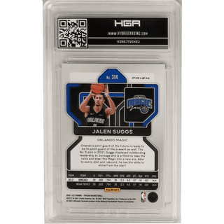 Jalen Suggs: 2021-22 Panini Prizm Fast Break #314 HGA 9.5