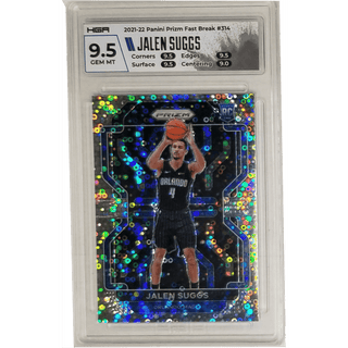 Jalen Suggs: 2021-22 Panini Prizm Fast Break #314 HGA 9.5