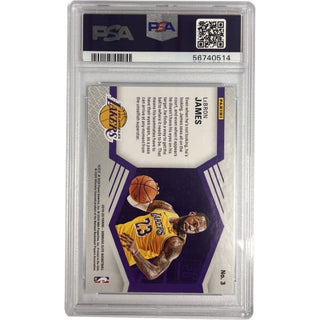 Single Card: LeBron James- Lakers - PSA Grade 10