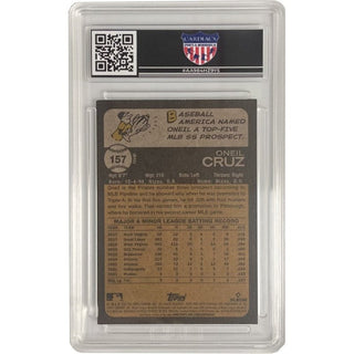 Single Card: Oneil Cruz- Pittsburgh Pirates - HGA 9.5