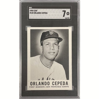 Orlando Cepeda - 1960 Leaf #128 – CARDIACS Sports & Memorabilia