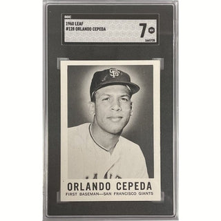 Orlando Cepeda - 1960 Leaf #128 – CARDIACS Sports & Memorabilia