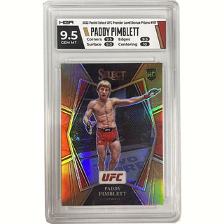 Paddy Pimblett - 2022 Panini Select UFC Premier Level Bronze Prizms #167