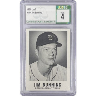 Jim Bunning - 1960 Leaf #144