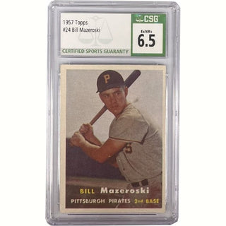 Bill Mazeroski - 1957 Topps #24