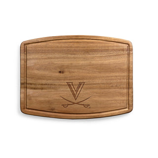 Virginia Cavaliers - Ovale Acacia Cutting Board