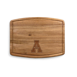 App State Mountaineers - Ovale Acacia Cutting Board