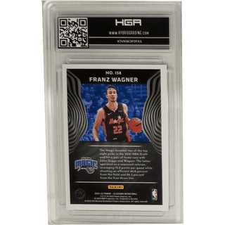 Franz Wagner: 2021-22 Panini Illusions Rookies #158 HGA 9.5