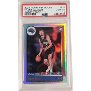 Franz Wagner 2021 Panini NBA Hoops Artist Proof #235 PSA 10