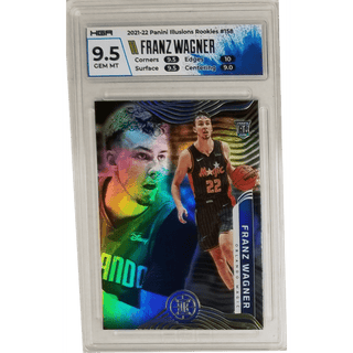 Franz Wagner: 2021-22 Panini Illusions Rookies #158 HGA 9.5