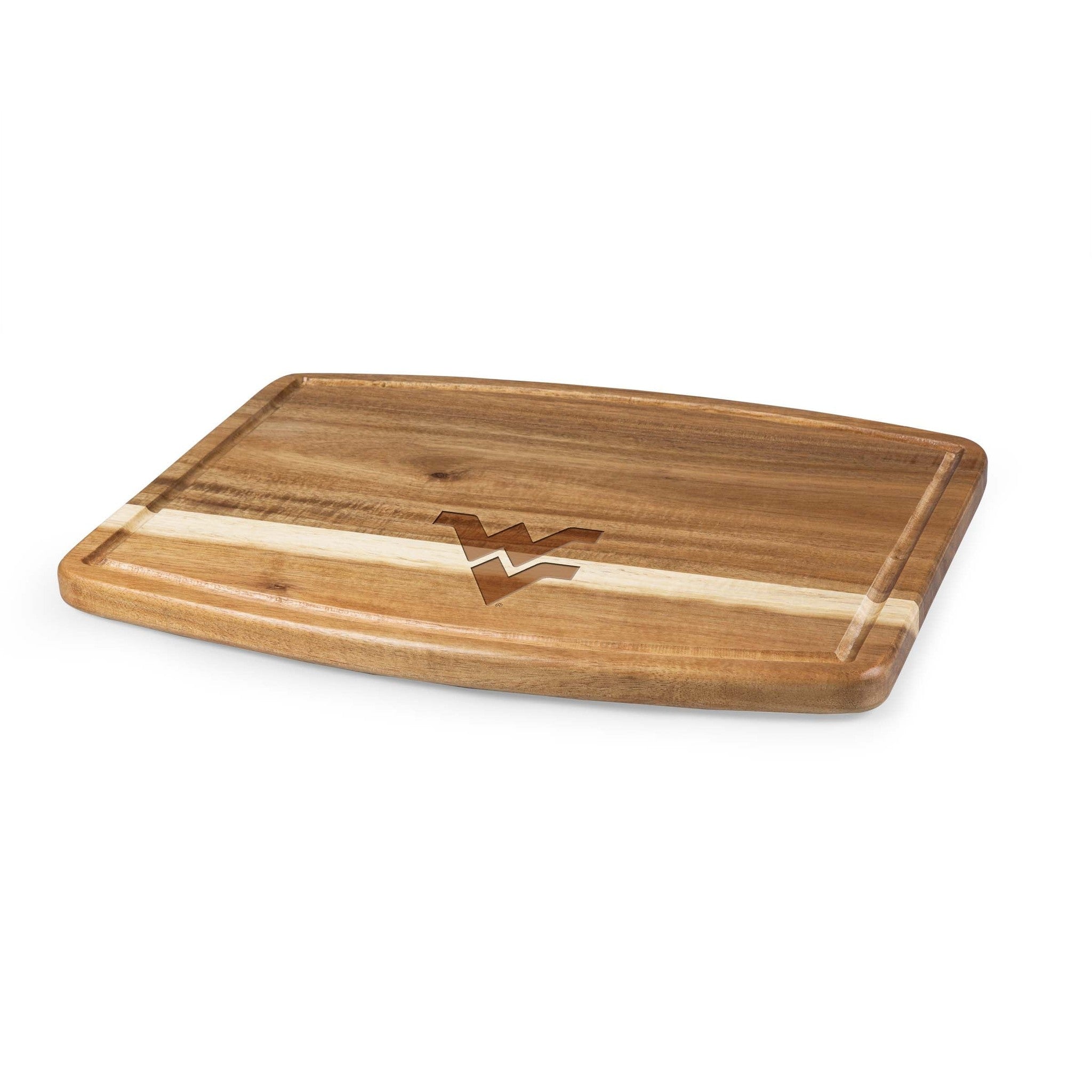 West Virginia Mountaineers - Ovale Acacia Cutting Board