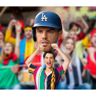 Freddie Freeman - Big Head - Official MLB - Los Angeles Dodgers - Foam Core Cutout