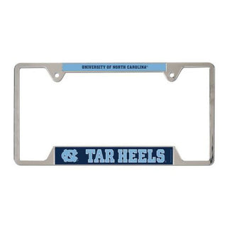 License Plate Frame: North Carolina Tar Heels - Metal