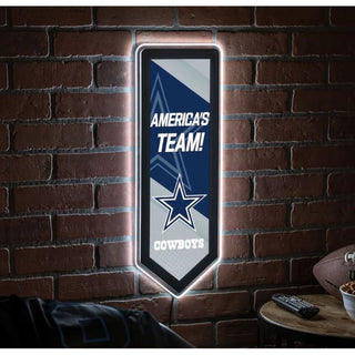 LED Wall Decor: Dallas Cowboys - Pennant