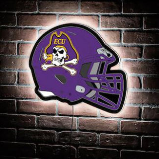 LED Wall Decor: ECU - Football Helmet